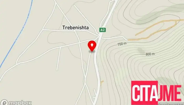 мапа на Post Office, Trebenishta 6341 Пошта во Trebenishta