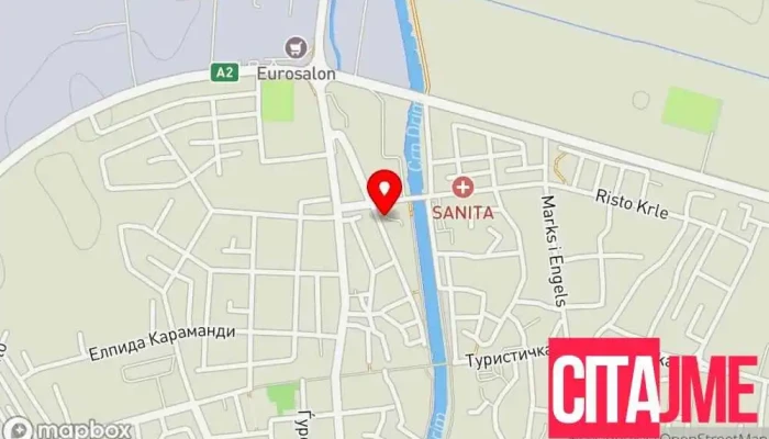 Proakva Struga мапа - Струга