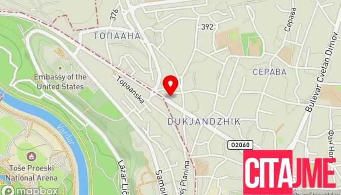 Prodavnitsa Sladok Dom Kupizavesi мапа - Скопје