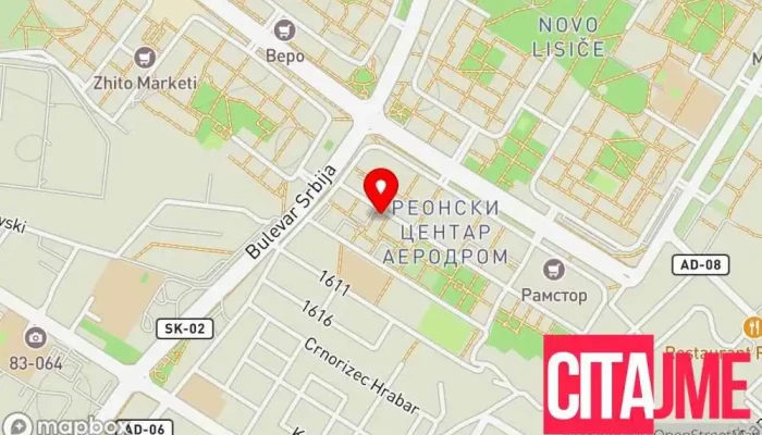 Prodenta Stomatoloshka Ordinatsija   Prodenta Dental Practice мапа - Скопје