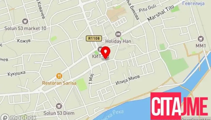мапа на PZU Apteka Punika Аптека во Гевгелија