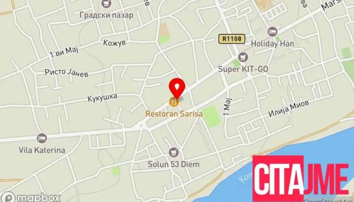 Pzu Euromedikal Gevgelija мапа - Гевгелија