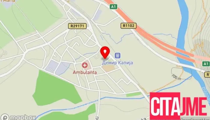 Restoran 4 Ka Restaurant 4ka мапа - Демир Капија