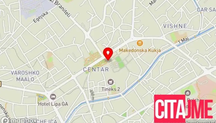 Ria Transfer Na Pari мапа - Прилеп