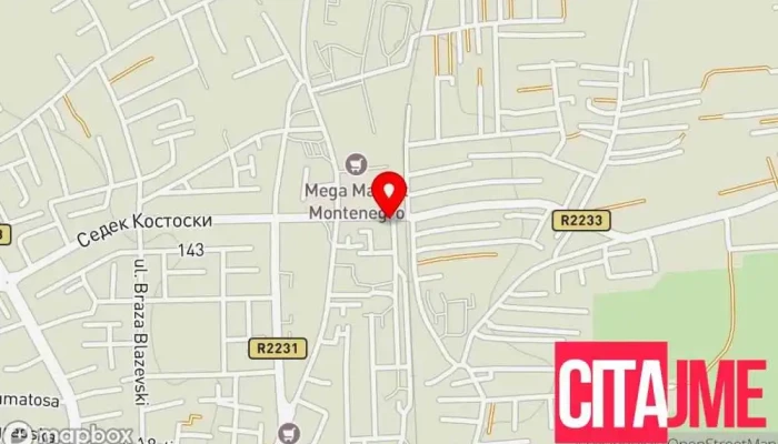 мапа на Rizvance Pharmacy IV Аптека во Гостивар