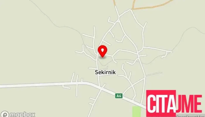 мапа на Секирник  во Секирник