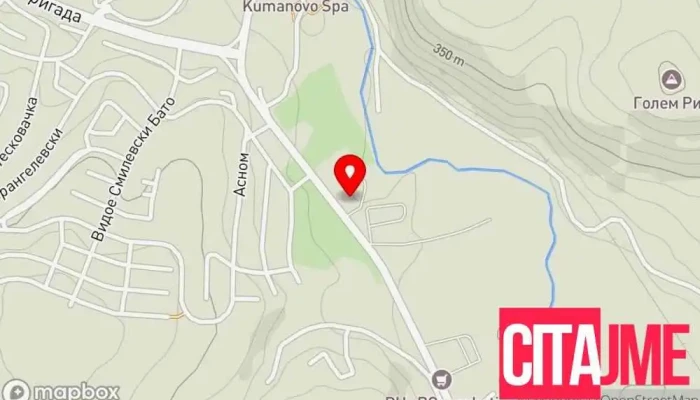 Servis Avto Velinovski мапа - Куманово