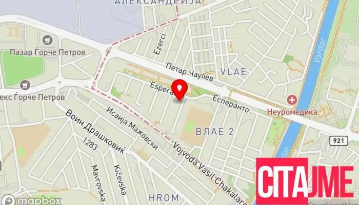 Servis Za Televizori Ri -  Sonik мапа - Скопје