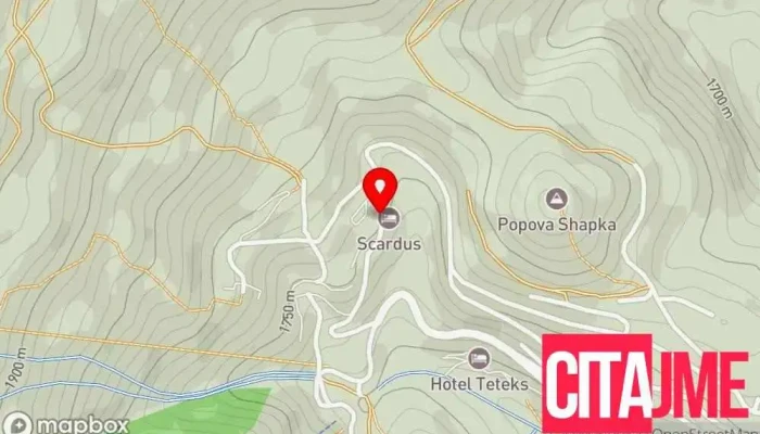 Sharoutdoors   Adventures In Macedonia And The Balkans мапа - Попова Шапка