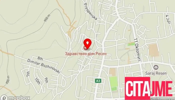 мапа на Сигиа Фарм Аптека во Ресен