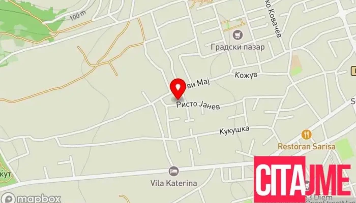 Slep Sluzba Non -  Stop Gevgelija мапа - Гевгелија