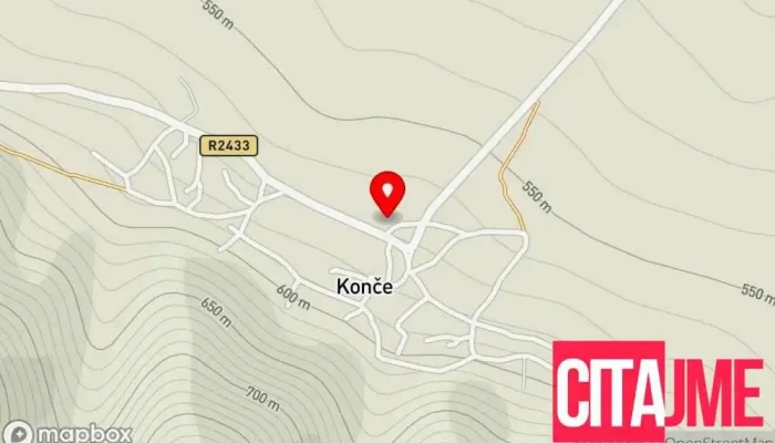 Sobranie Na Opshtina Konche мапа - Konche
