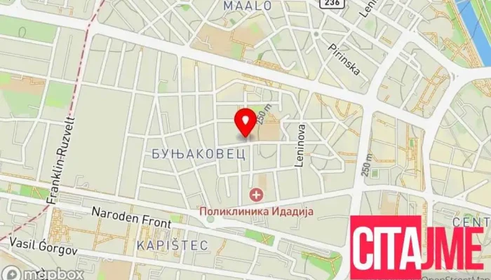 Solar Energy Electrolux Sonceva Energija Makedonija -  мапа - Скопје