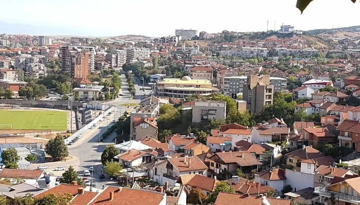 Stadion Shtip локација - Штип