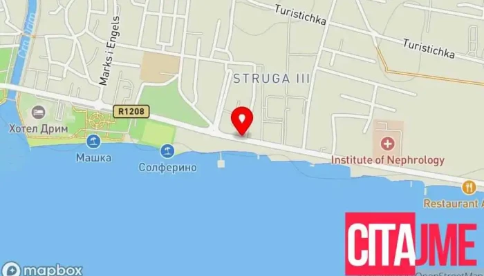 Stanitsa Za Polnenje Na Elektrichni Vozila мапа - Струга