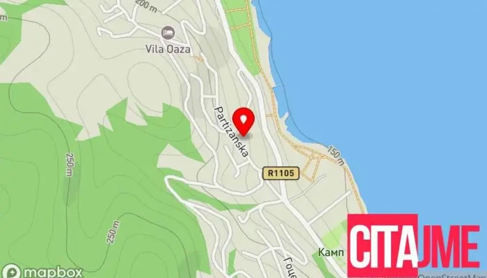 мапа на Стар Дојран  во Стар Дојран