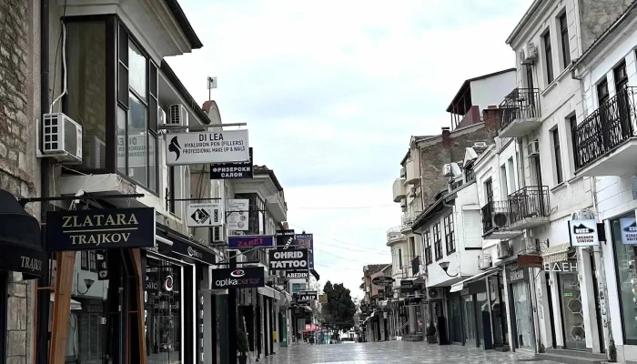 Stara Charshija локација - Охрид