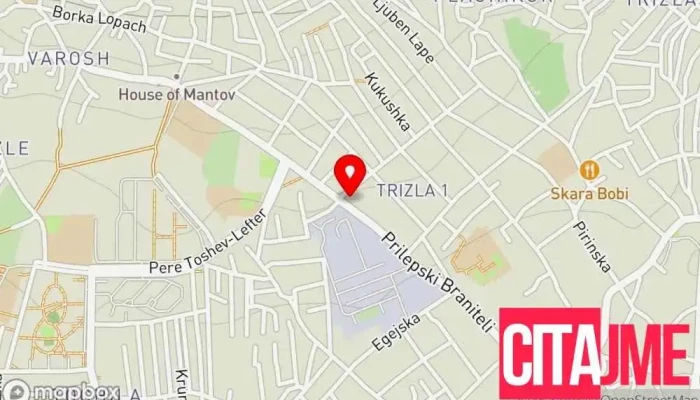 Stomatoloshka Ordinatsija Dentaluks мапа - Прилеп