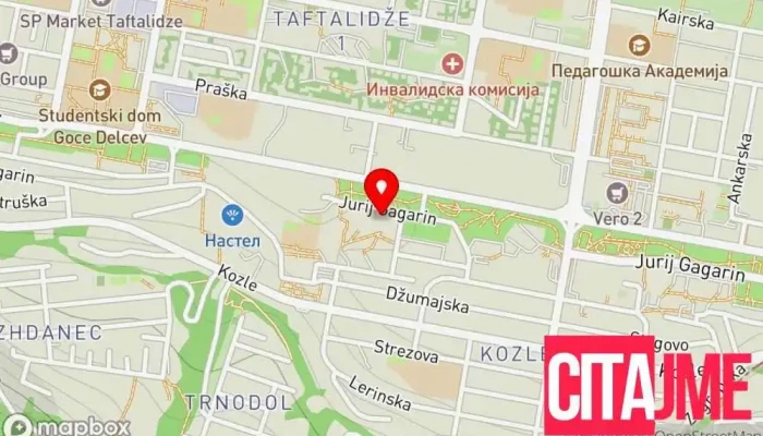 Stomatoloshka Ordinatsija Ortodont мапа - Скопје