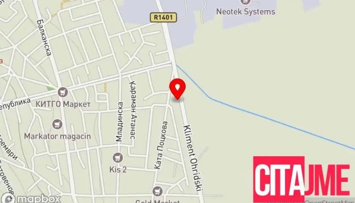 Stomatoloshka Poliklinika Baldzievi -  мапа - Струмица