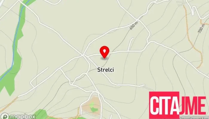мапа на Стрелци  во Стрелци