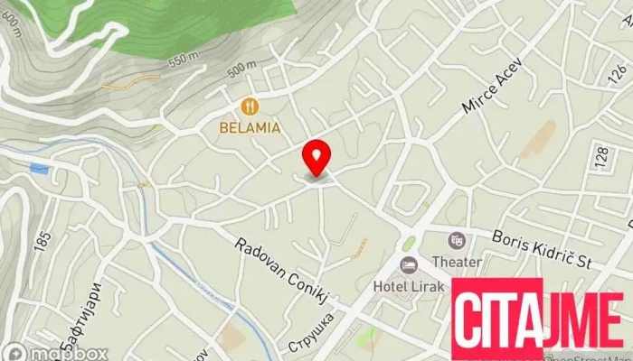 Tailor Ali -  мапа - Тетово