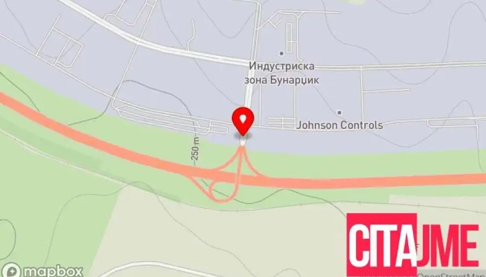 Tekhnoloshko Industriska Razvojna Zona Bunardzhik Tirz мапа - Bunardjik