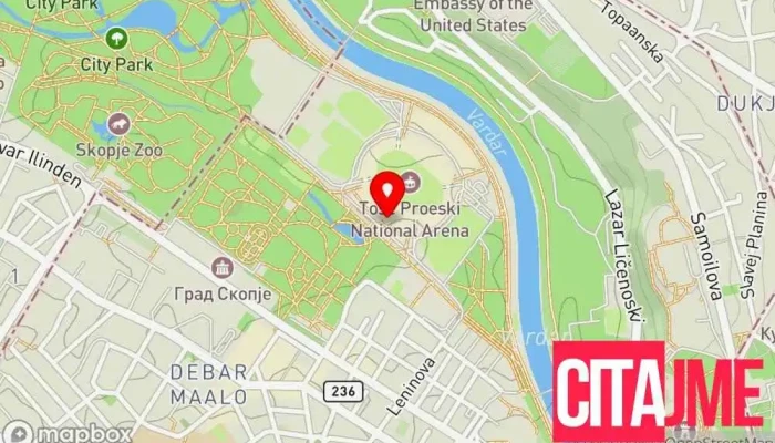 Tekhnomarket   Stadio мапа - Скопје