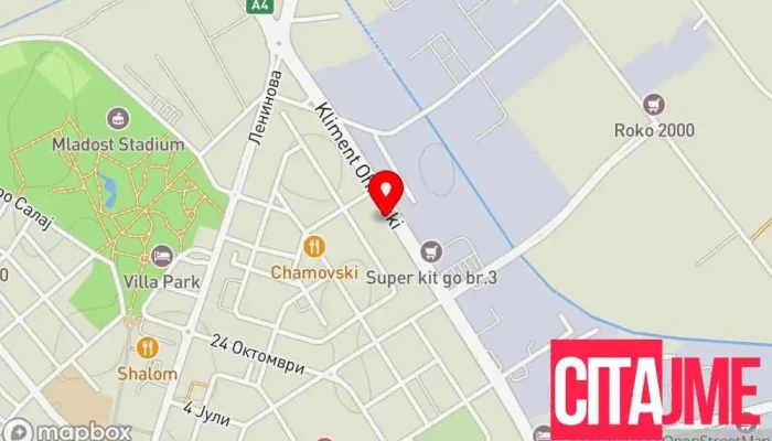 Tepih -  Servis Bubo мапа - Струмица