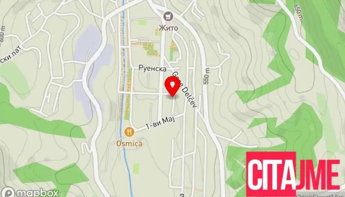 Teritorijalna Protivpozharna Stanitsa Makedonska Kamenitsa мапа - Makedonska Kamenitsa