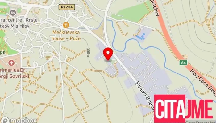 Teritorijalna Protivpozharna Stanitsa Tppe Sveti Nikole мапа - Свети Николе