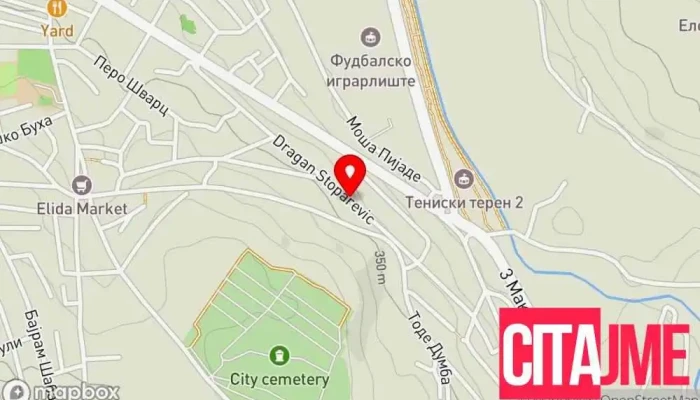 Termo Dinamik мапа - Куманово