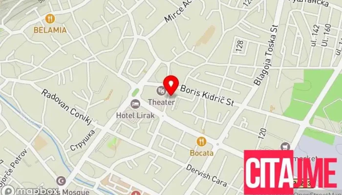 мапа на Tetnet Pro Computers Продавница за компјутери, Компјутери, Продавница за половни компјутери во Тетово