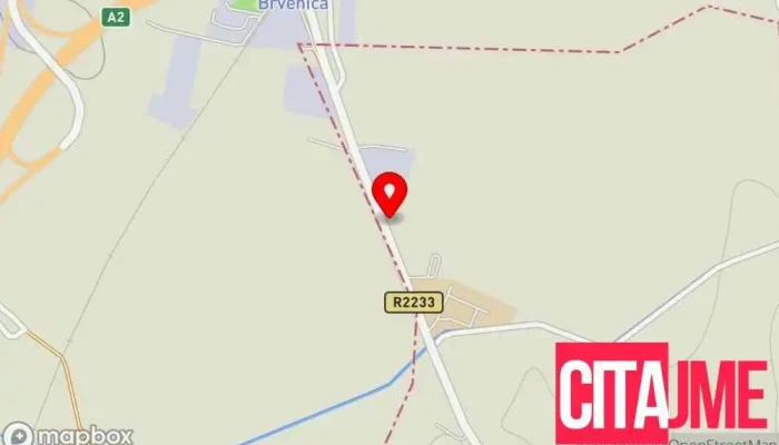 Tetovo Hotel Restaurant Petrol мапа - Тетово