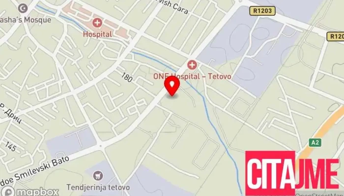 Ts Tetovo 1 мапа - Тетово