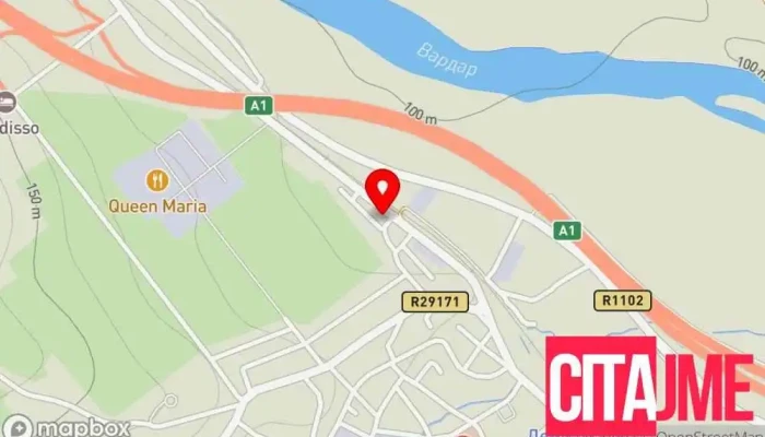 Vila Bratislava мапа - Демир Капија