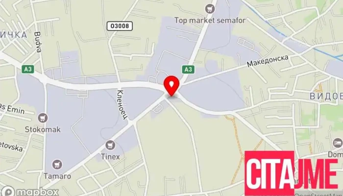 Zdruzhenie Na Vozachi   Tekhnichki Pregled мапа - Охрид