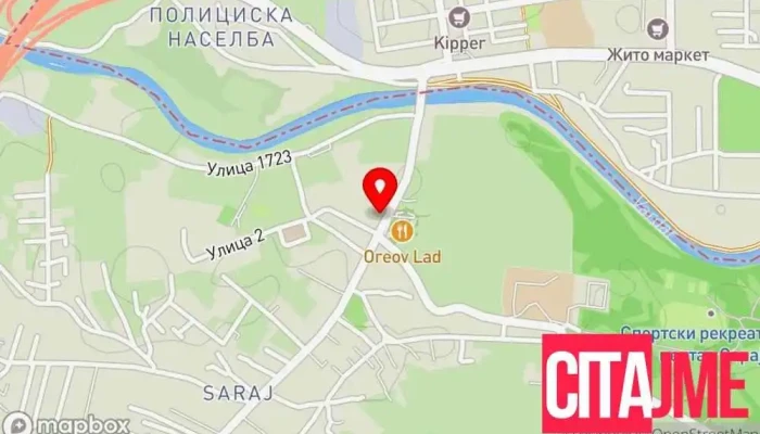 мапа на Зегин - Сарај 2 Аптека во Скопје