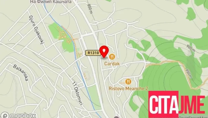 мапа на Zegin Apteka Berovo Аптека во Берово