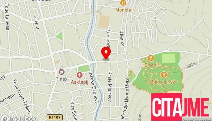 мапа на Zegin Apteka Kavadarci 3 Аптека во Кавадарци