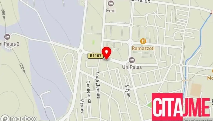 мапа на Zegin Apteka Kavadarci 6 Аптека во Кавадарци