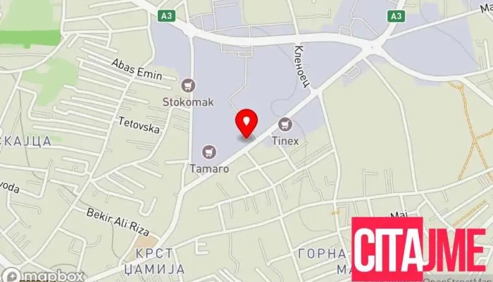 мапа на Zegin Apteka Ohrid 4 Аптека во Охрид