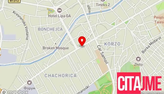 мапа на Zegin Apteka Prilep 7 Аптека во Прилеп