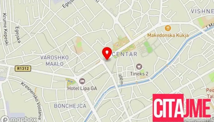 мапа на Zegin Apteka Prilep 8 Аптека во Прилеп