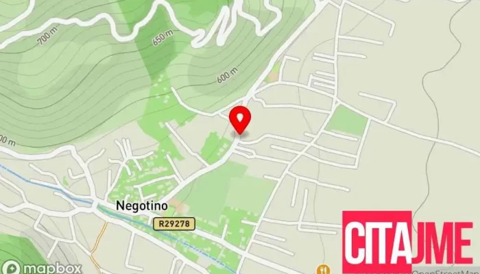 мапа на Zegin Apteka Senokos Аптека во Vrapciste