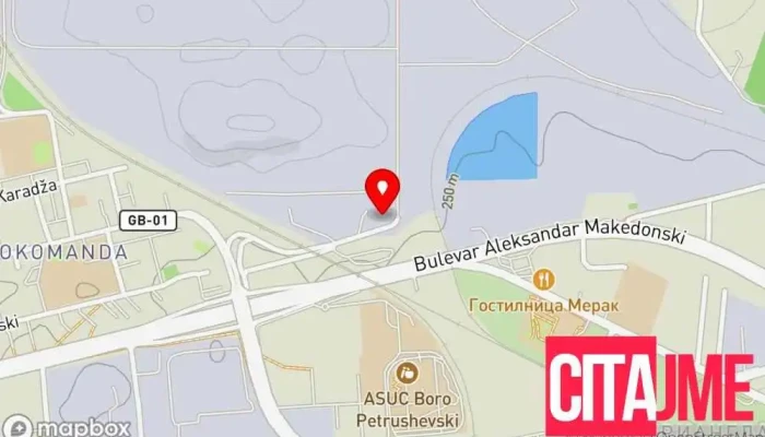 мапа на Железарија Јоле Продавница за хардвер во Скопје