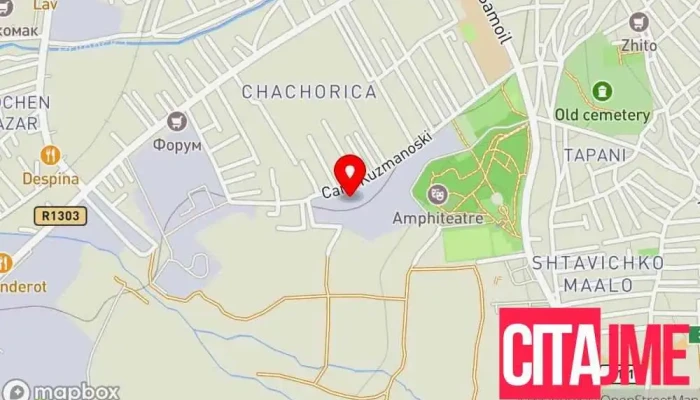 мапа на Златен Даб Аптека во Прилеп