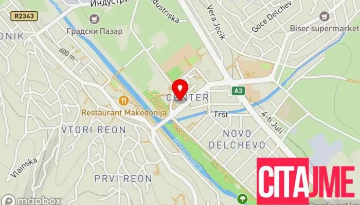 Пошта на Северна Македонија - Делчево